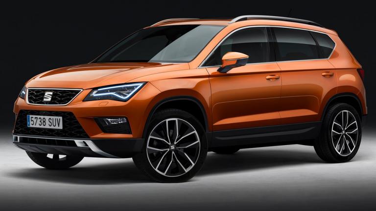 Seat Ateca Cupra - possible version of high performance that is rumored could be introduced in 2018.